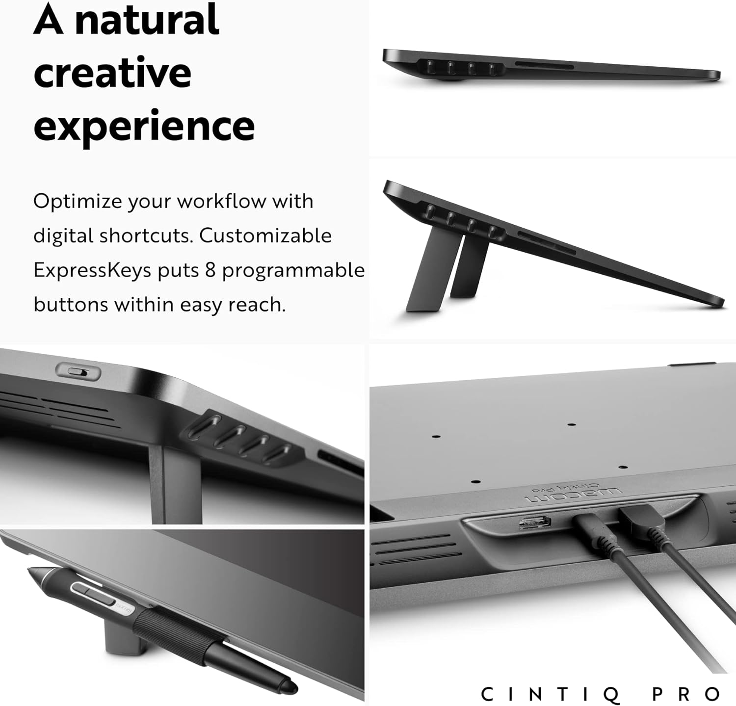 Wacom Cintiq Pro 16 Creative Pen and Touch Display 4K Graphic