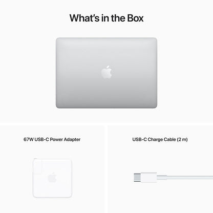 (CTO) Apple 13-in MacBook Pro - M2 8-core CPU 10-core GPU chip - 2 TB - 24 GB - Silver (Summer 2022) Z16T0006S