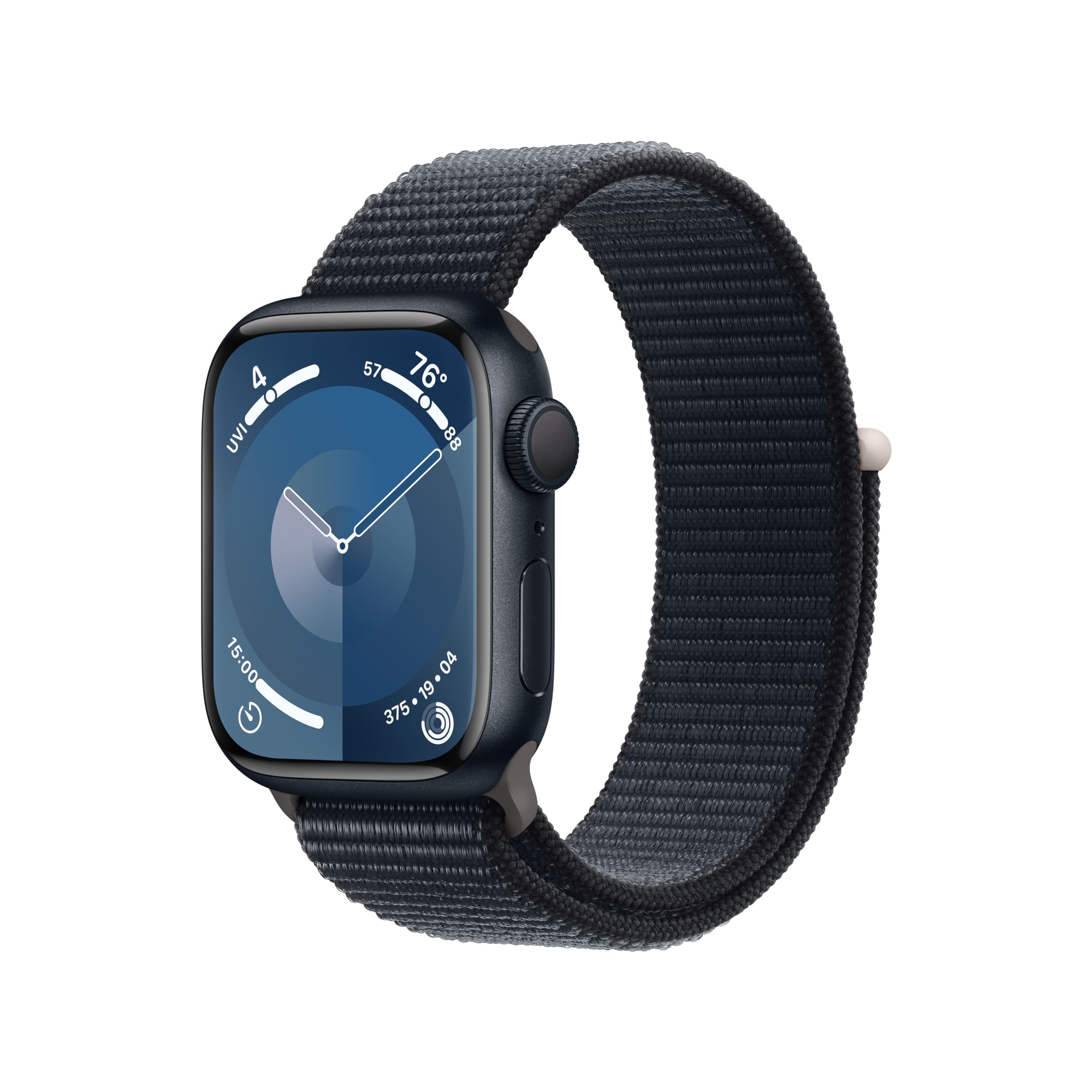 Apple Watch Series 9 GPS 41mm Midnight Aluminum Case with Midnight Spo