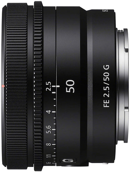 Sony FE 50mm F2.5 G Full-frame ultra-compact G Lens