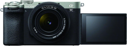 Sony Alpha 7C II Full-frame Interchangeable Lens Hybrid Camera w/ 28-60mm Lens (Silver)