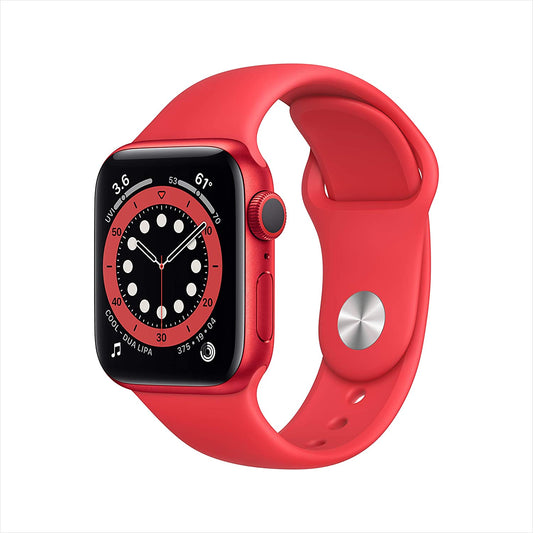 Apple Watch Series 6 GPS, 40mm PRODUCT(RED) Aluminum Case w Sport Band