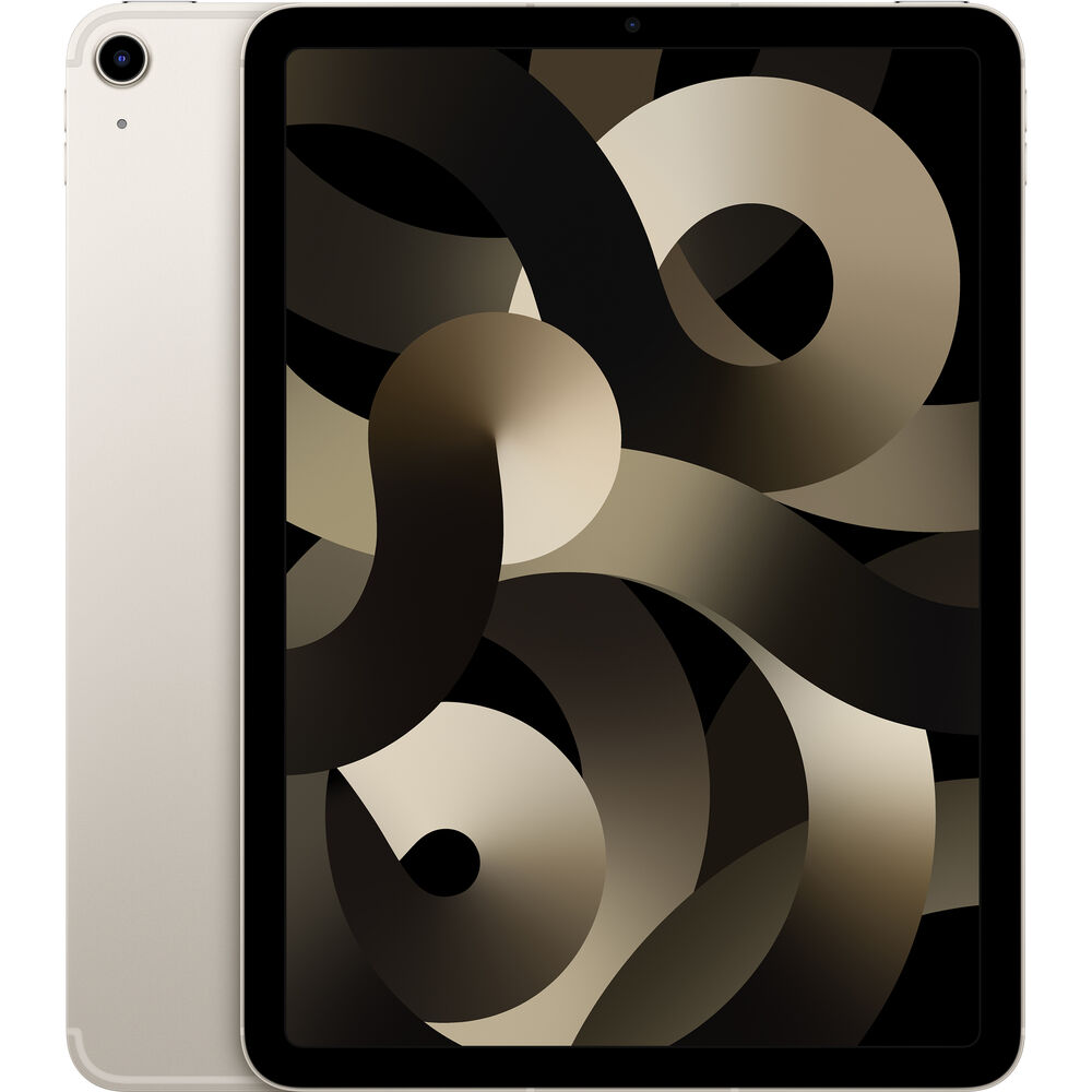 Apple 10.9-in iPad Air Wi-Fi + Cellular 64GB - Starlight - Spring 2022 (5th Gen) MM6V3LL/A