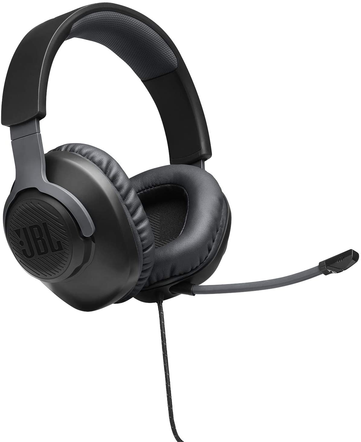 JBL Quantum 100 Wired Over-Ear Gaming Headset, Black