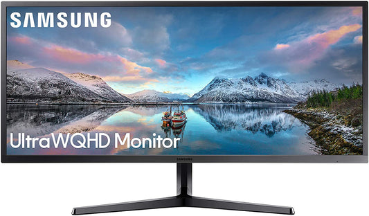 Samsung 34-in SJ55W Ultra WQHD Computer Monitor - LS34J552WQNXZA