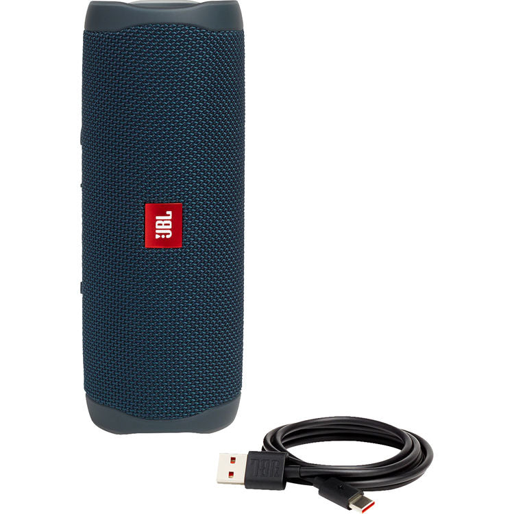 JBL Flip 5 Portable Waterproof Bluetooth Speaker - Ocean Blue