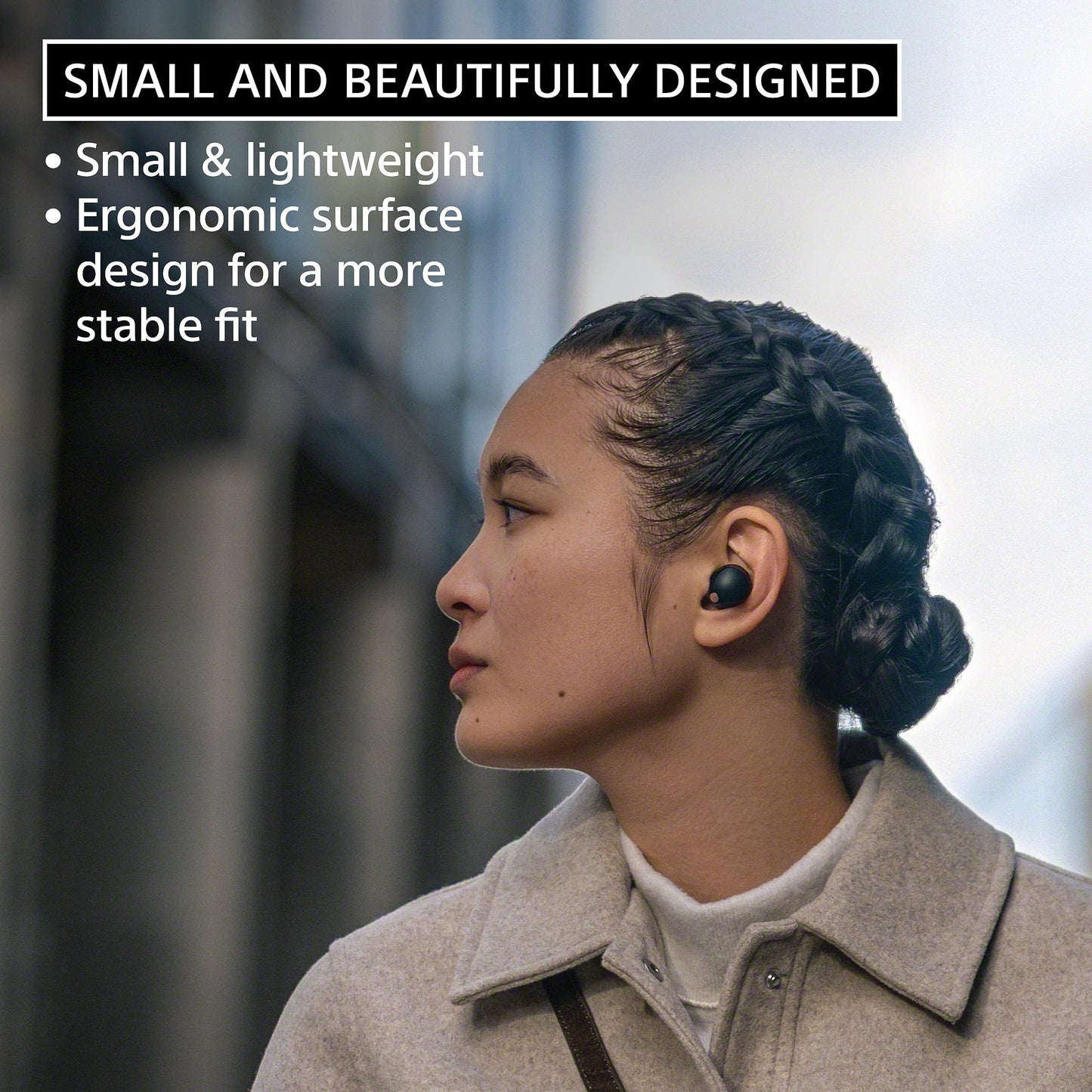 (Open Box) Sony WF-1000XM5 Wireless Bluetooth Noise Canceling Earbuds Headphones - Black