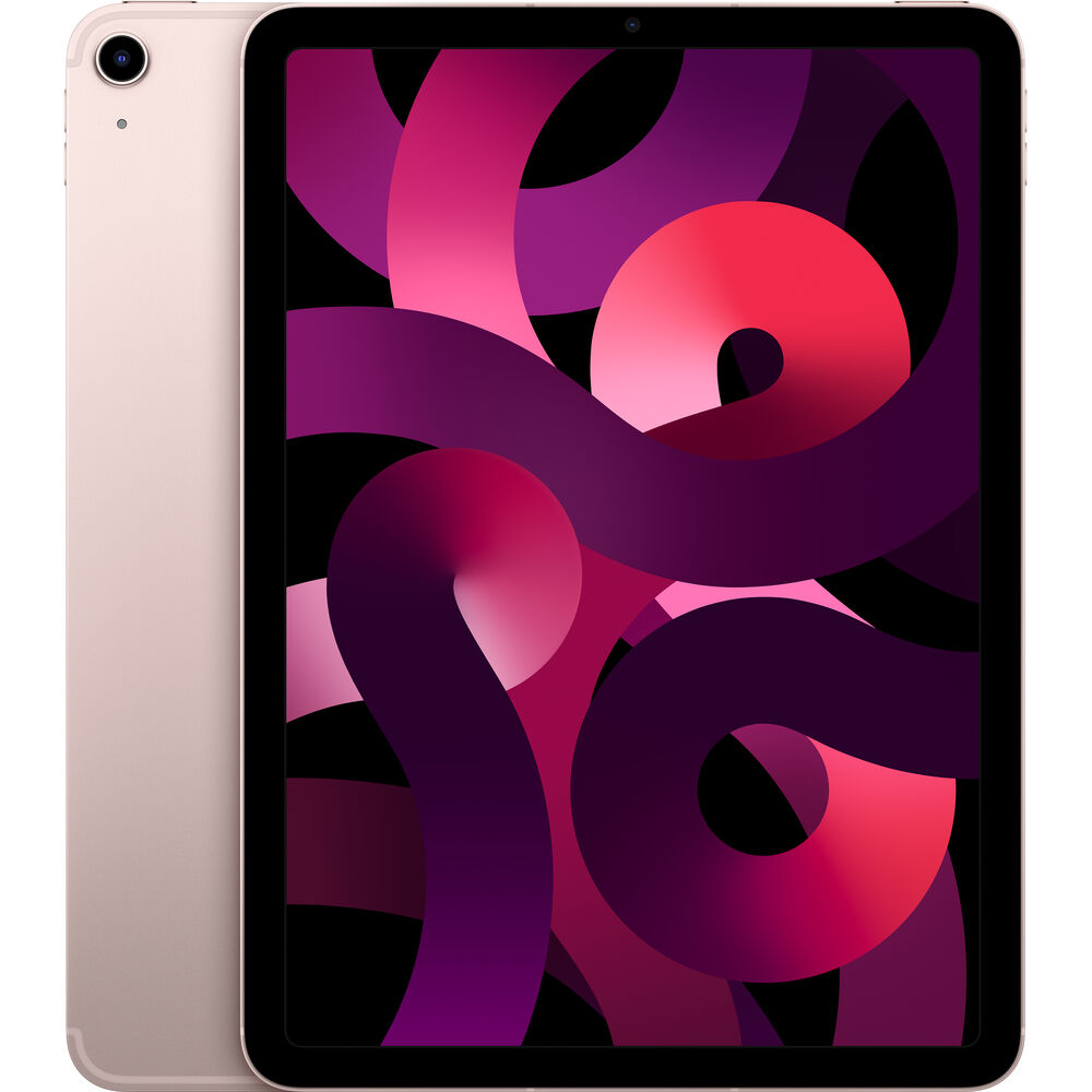 Apple 10.9-in iPad Air Wi-Fi + Cellular 256GB - Pink - Spring 2022 (5th Gen) MM723LL/A