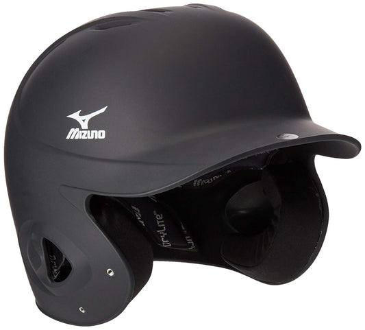 Mizuno MBH200 MVP G2 Fitted Batter's Helmet - Black - Medium