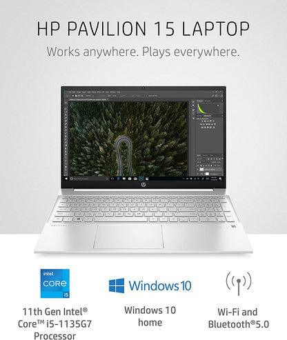 HP Pavilion 15-eg0010nr 15.6" HD Touch i5-1135G7 8GB 512 GB SSD Windows 10 Home