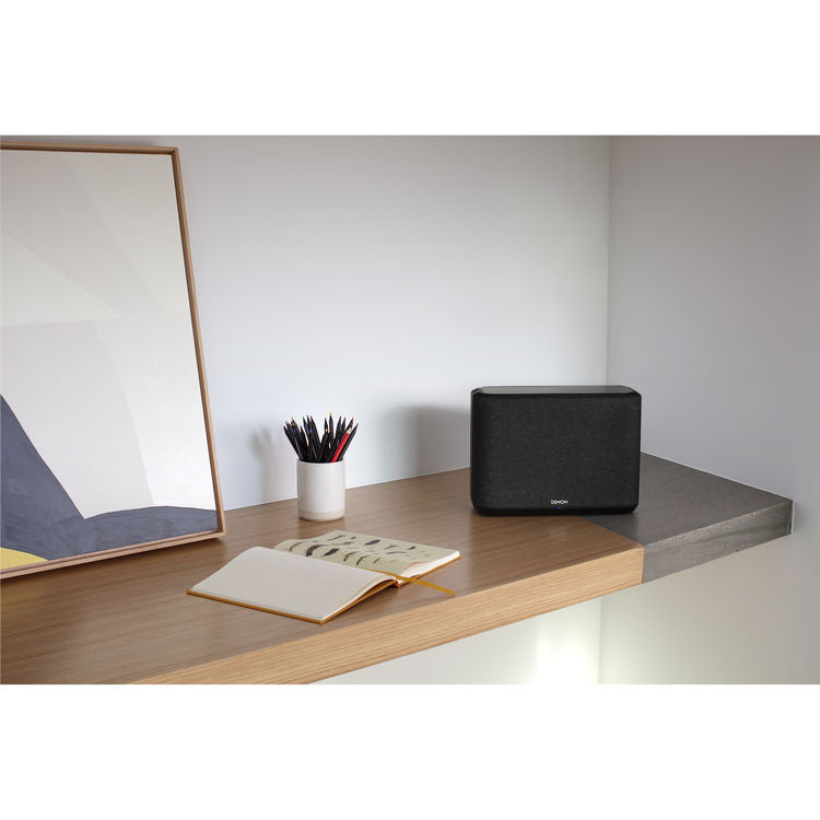 Denon Home 250 Wireless Speaker (2020) HEOS Built-in, AirPlay 2, Bluetooth, Alexa Compatible - Black