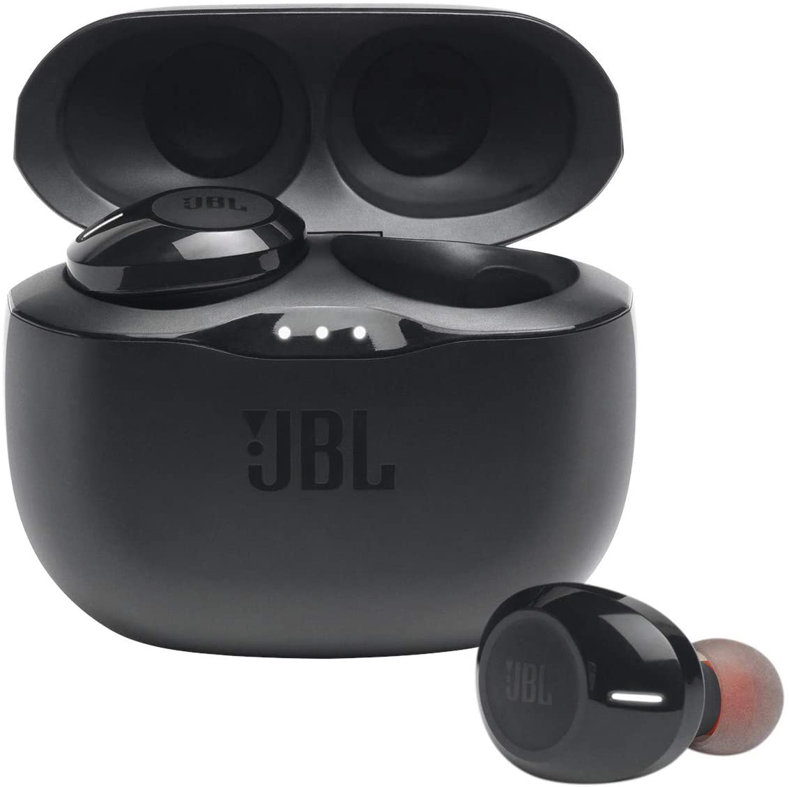 JBL Tune 125TWS Truly Wireless In-Ear Headphones, Black