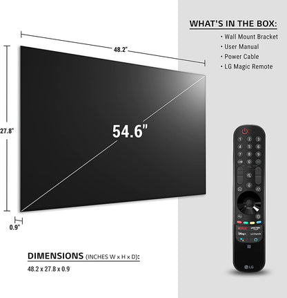 LG G1 55-in 4K UHD OLED evo 120Hz Smart TV OLED55G1PUA (2021)