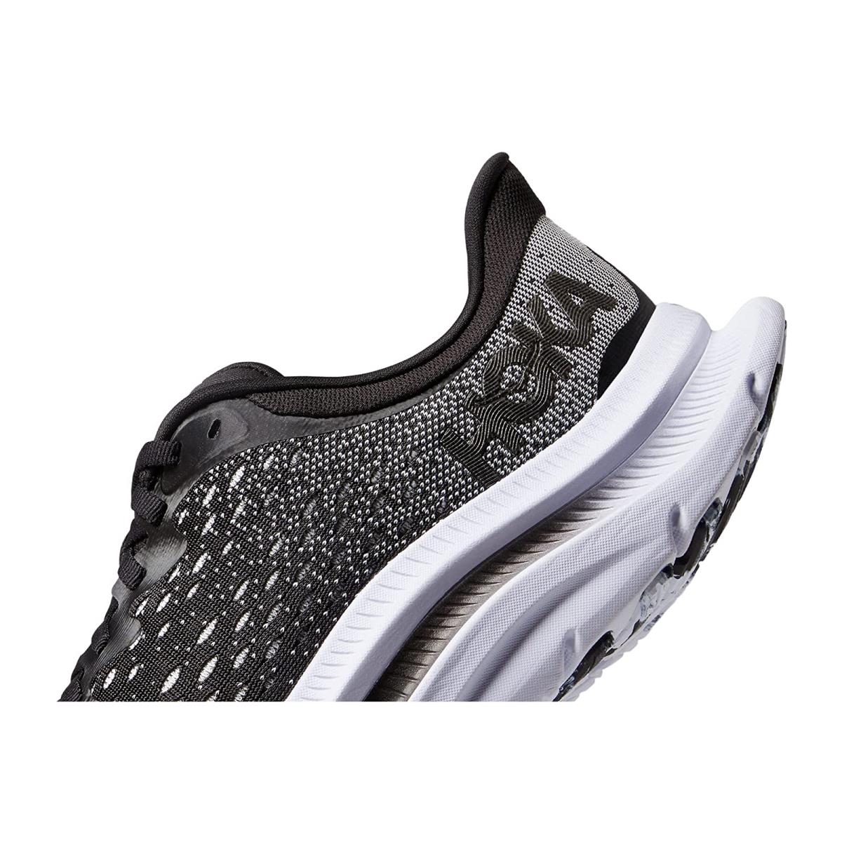 Hoka Kawana Men's Everyday Running Shoe - Black / White - Size 10