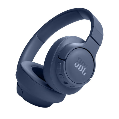 JBL T720 Over Ear Wireless Bluetooth Headphones - Blue