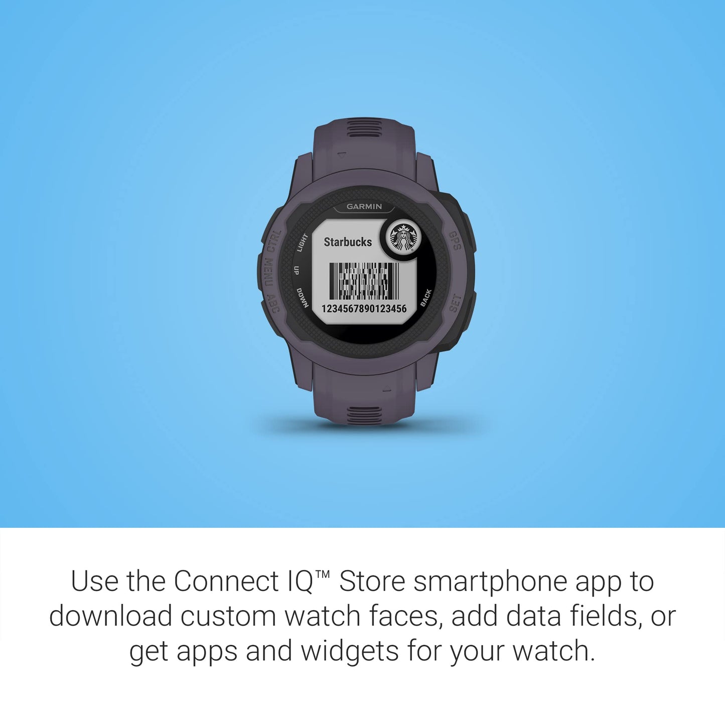 Garmin Instinct 2S, Smaller-Sized GPS Outdoor Watch, Multi-GNSS Support, Tracback Routing, Deep Orchid