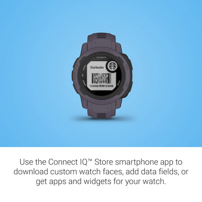 Garmin Instinct 2S, Smaller-Sized GPS Outdoor Watch, Multi-GNSS Support, Tracback Routing, Deep Orchid