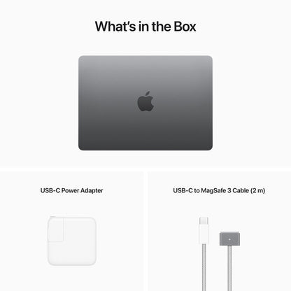 (Open Box) Apple 13.6-in MacBook Air - M2 8-core CPU 10-core GPU chip - 512GB - Space Gray - MLXX3LL/A (Summer 2022)