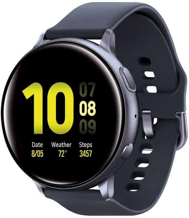 (Open Box) Samsung Galaxy Watch Active 2 Aluminum - 44mm/ Aqua Black (2020)