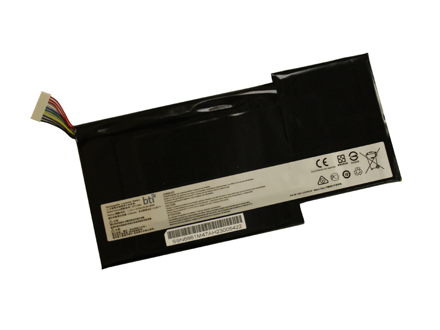 BTI 6-cell 11.4V 5700mAh Li-Ion Internal Laptop Battery for MSI - BTY-M6J-BTI