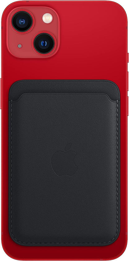 Apple Leather Wallet with MagSafe for iPhone - Midnight