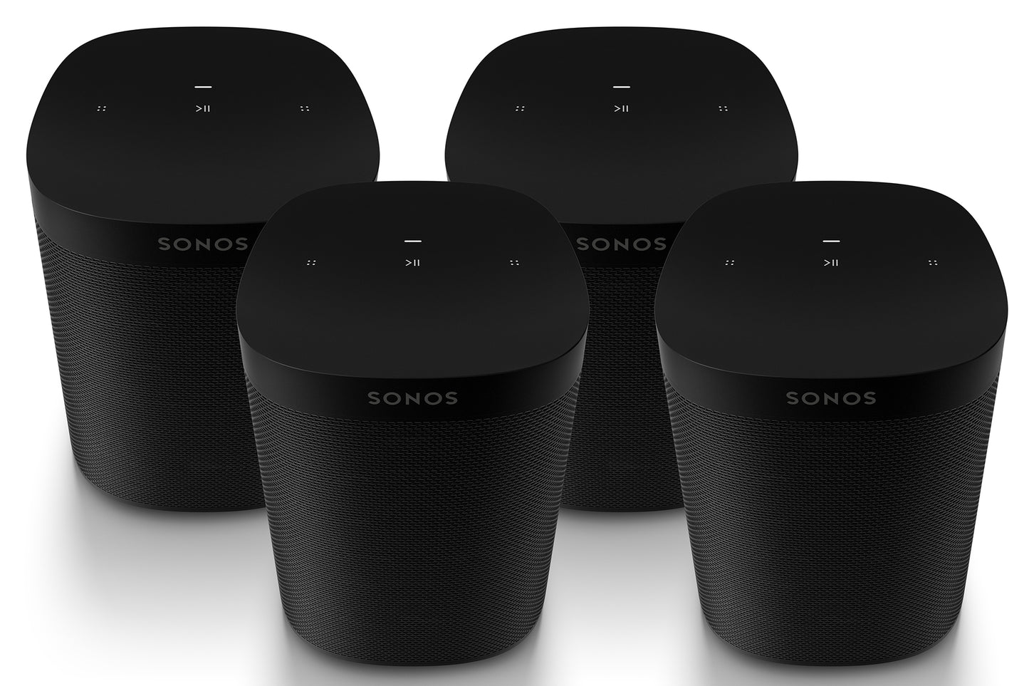 SONOS One SL - Wireless Speaker - Black (4 Pack)