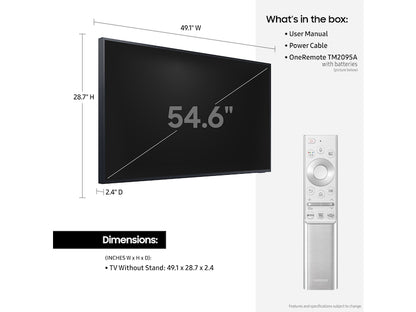 Samsung 55-in The Terrace QLED 4K UHD HDR Smart TV QN55LST7TAFXZA (2020)