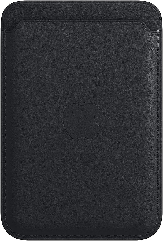 Apple Leather Wallet with MagSafe for iPhone - Midnight