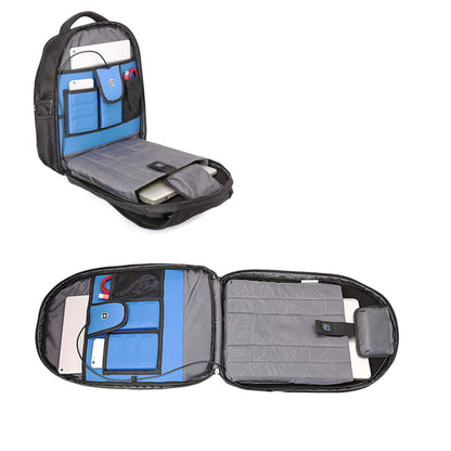 Swissdigital Terabyte Black/Blue Computer Backpack
