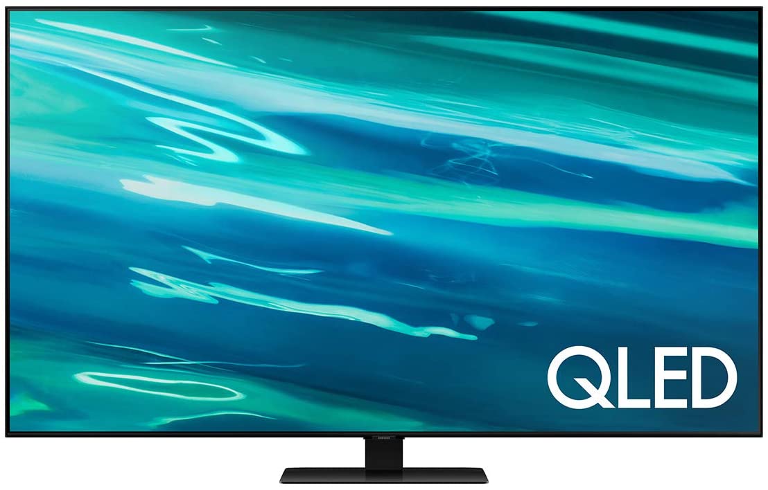 Samsung 50-in QLED Q80A 4K UHD Direct Full Array Quantum HDR 12x LED TV QN50Q80AAFXZA (2021)