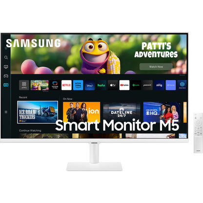 Samsung M50C 32" HDR Smart Monitor (White) - LS32CM501ENXZA