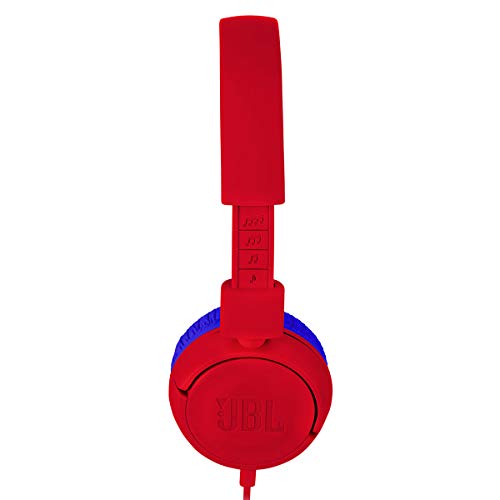 JBL JR 300 Kids On-Ear Headphones for Kids - Red