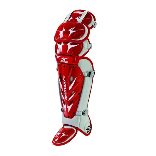 Mizuno Youth G3 Samurai Shin Guards (14.5-Inch) - Red