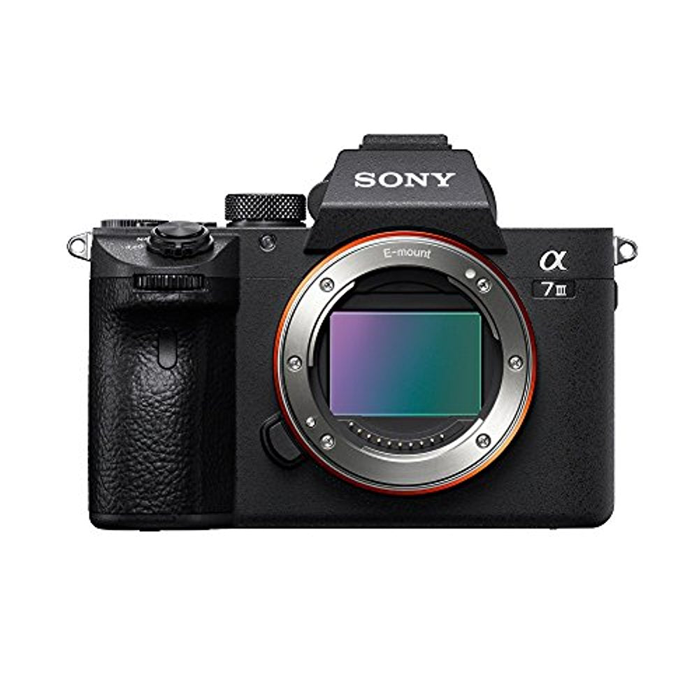 Sony a7 III Full-Frame Camera with 3-Inch LCD, Black ILCE7M3/B