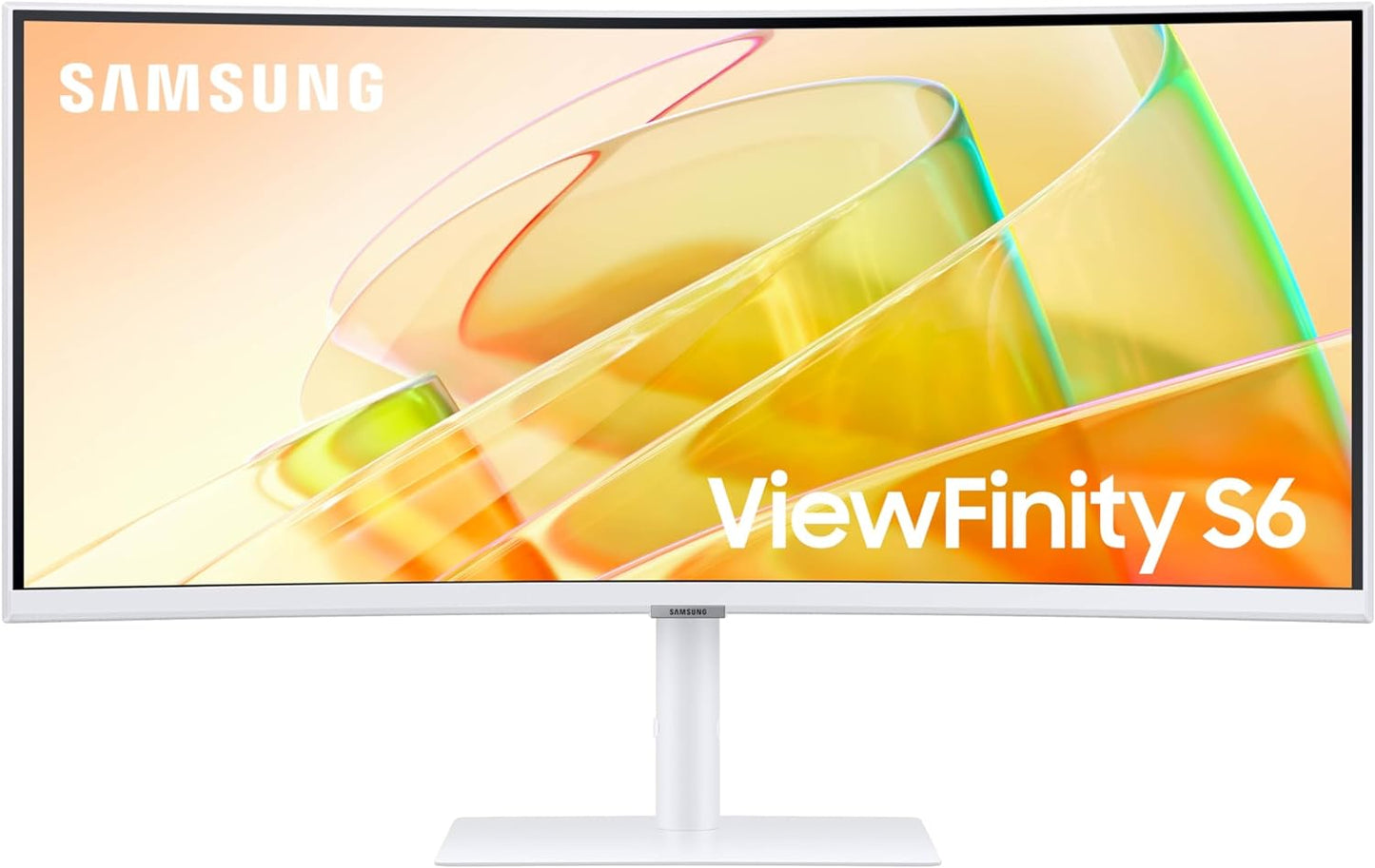 Samsung 34-in ViewFinity S6 S65TC Ultra Wide Curved Computer Monitor - LS34C650TANXGO