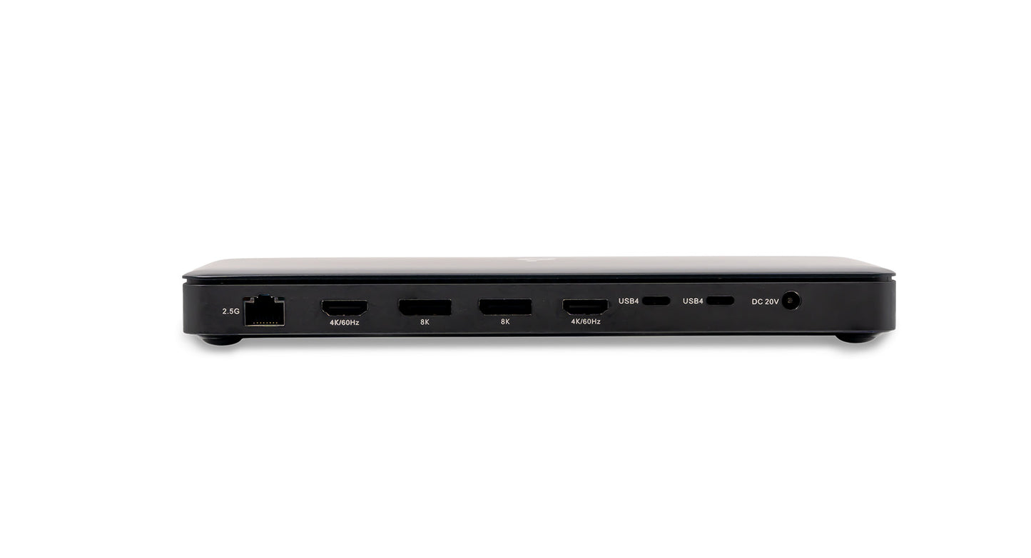 IOGEAR Dock Pro USB4 8K Triple View