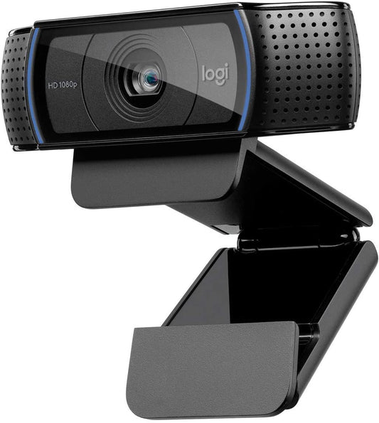 Logitech HD Pro Webcam C920, Widescreen 1080p