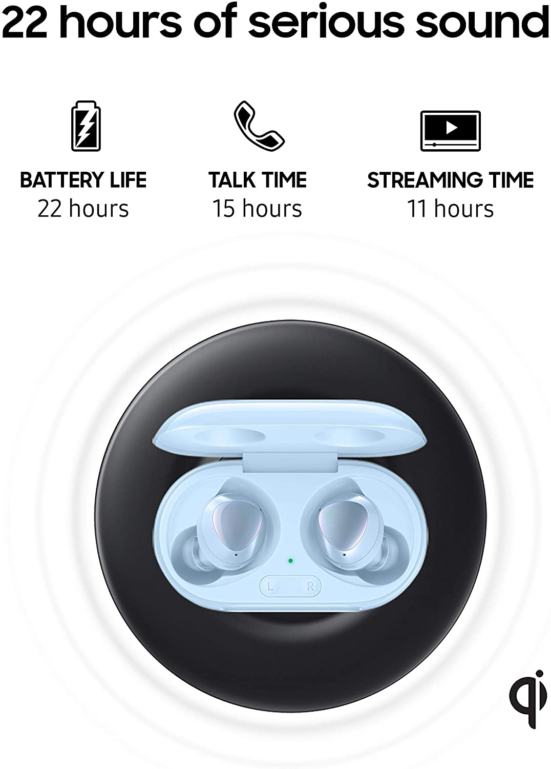 Galaxy buds discount plus blue light