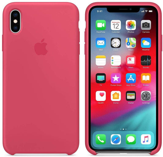 (Open Box) Apple iPhone Xs Max Silicone Case - Hibiscus