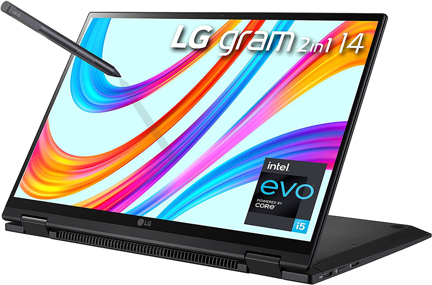 LG Gram 14-in Touch Laptop Computer i7 8GB 256GB - Silver (14T90P-K.AAB6U1)