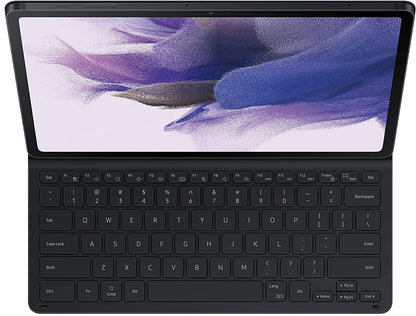 Samsung Galaxy Tab S7 FE 12.4-in 256GB Tablet Mystic Green SM-T733NLGFXAR (2021) + Keyboard Case Bundle