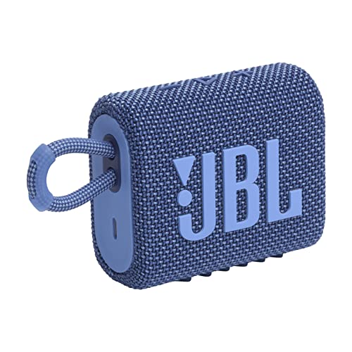 JBL GO3 - Waterproof Ultra Portable Bluetooth Speaker - Ocean Blue
