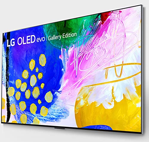 LG 83-in 4K UHD Gallery Edition 120 Hz Smart OLED EVO TV W/ A9 - OLED83G2PUA