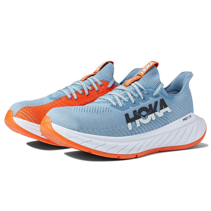 Hoka Carbon X 3 Men's Racing Running Shoe - Mountain Spring / Puffin's Bill - Size 10.5