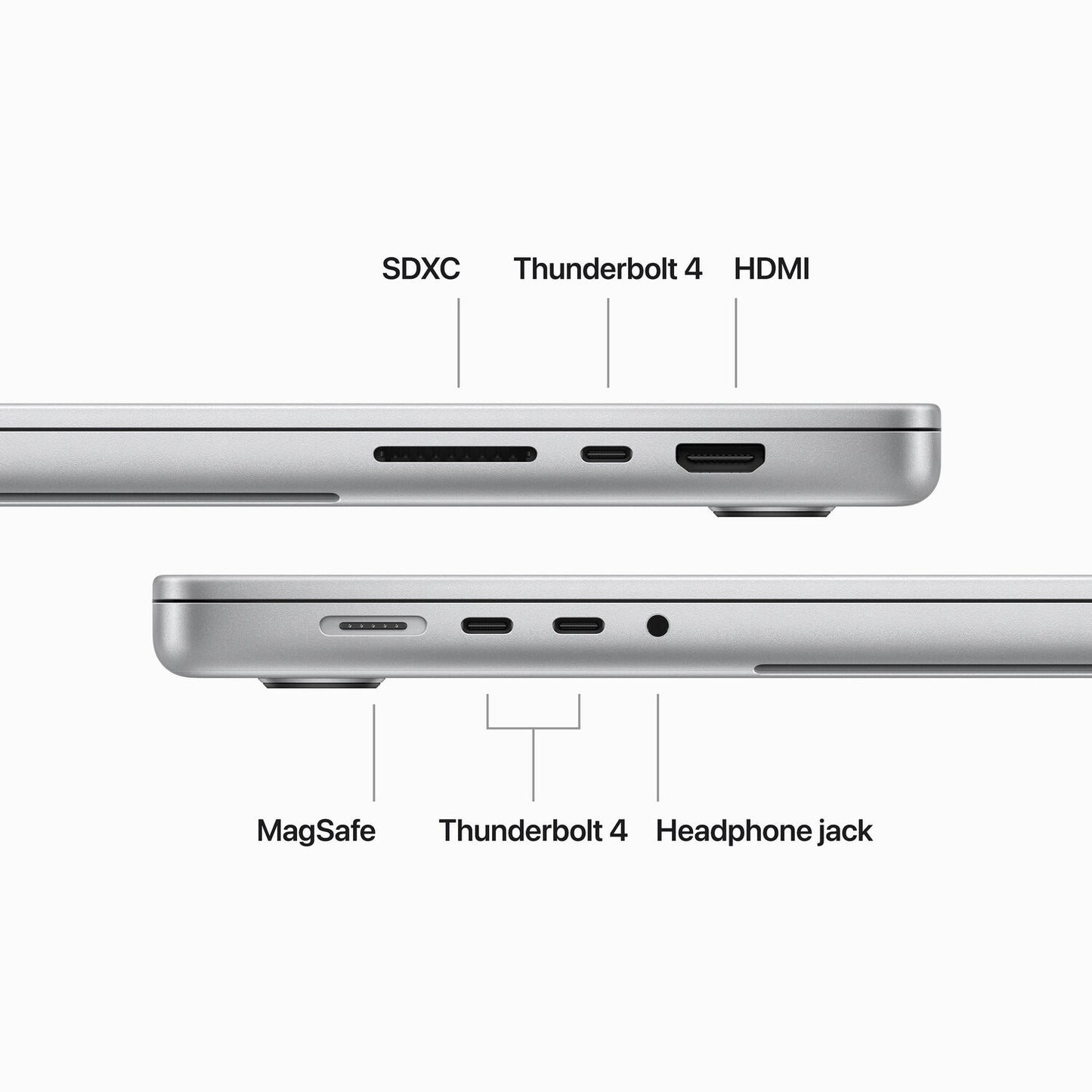 Apple MacBook Pro 16-in - M3 Max chip - 14C CPU / 30C GPU, 1TB, 36GB, Silver (Fall 2023) - MRW73LL/A