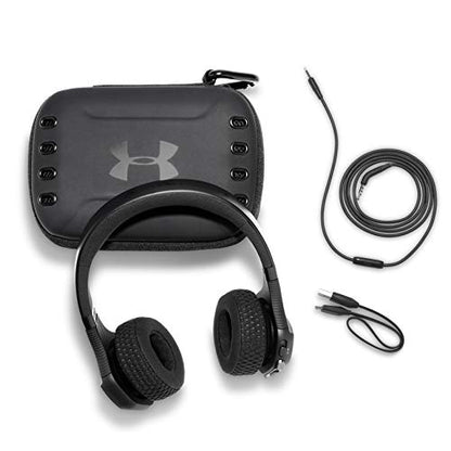 JBL Under Armour Sport Wireless Train - On-Ear Bluetooth Headphones - Black/Gray