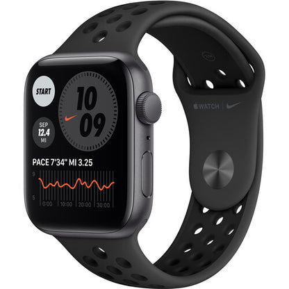 Apple Watch Nike SE GPS, 44mm Space Gray Aluminum with Anthracite/Black Nike Sport Band