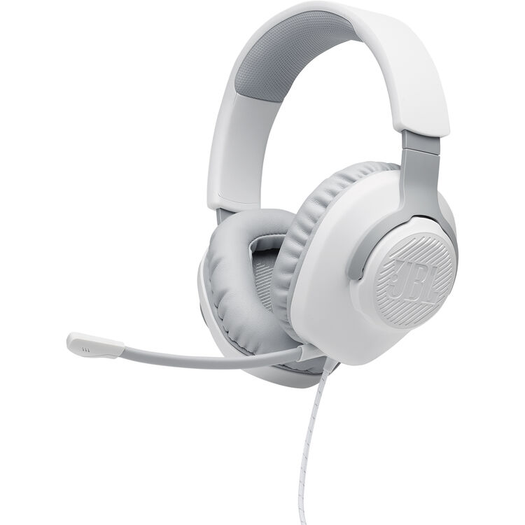 JBL Quantum 100 Wired Gaming Headset for Playstation - White