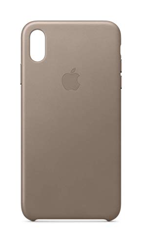 (Open Box) Apple Leather Case for iPhone Xs Max - Taupe