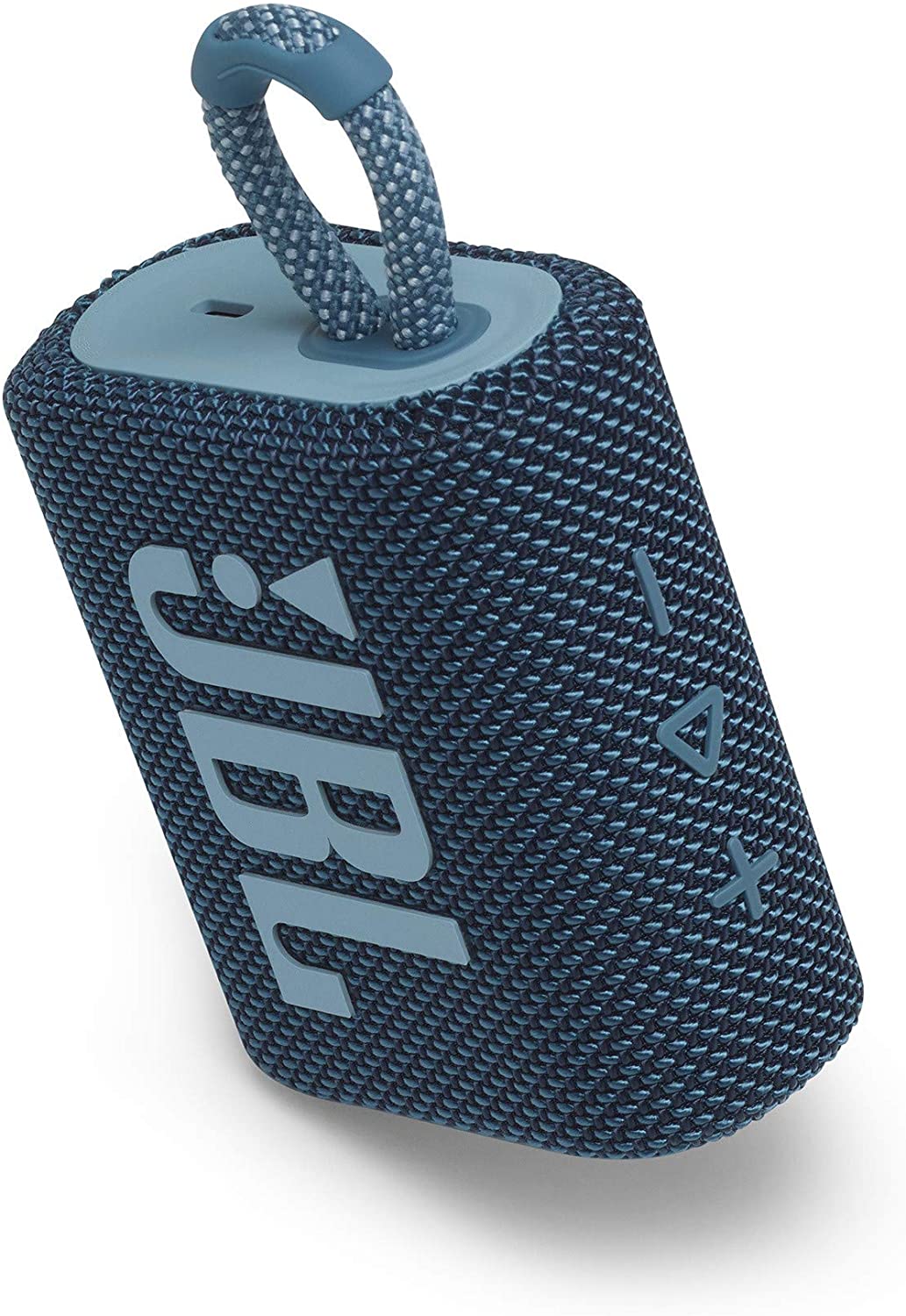 JBL Go 3 Portable Waterproof Bluetooth Speaker, Blue